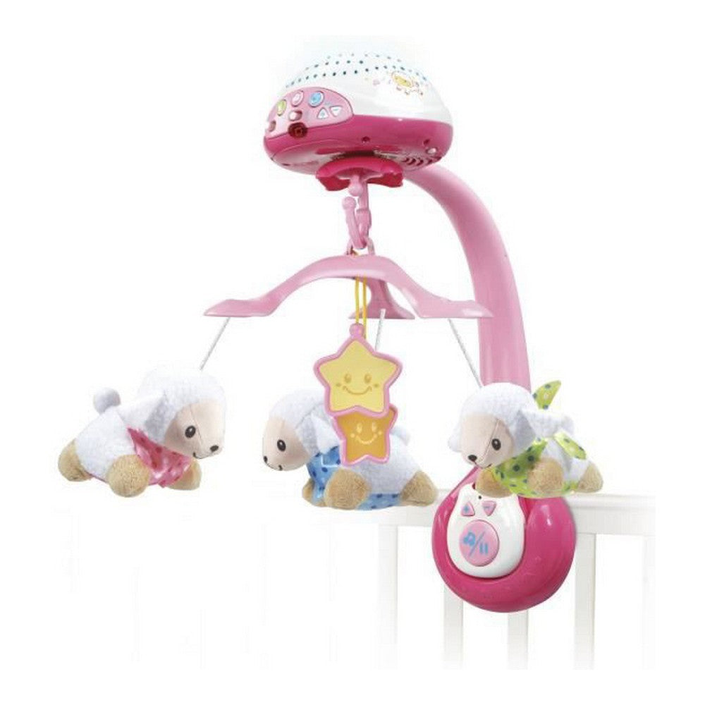 Vtech Baby Sheep Count Pink Baby Crib