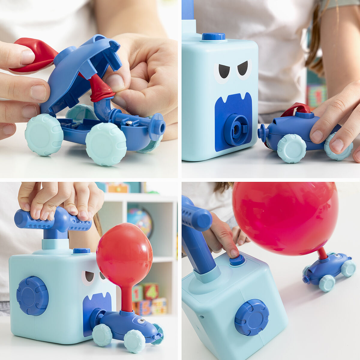 2-in-1 Car and Balloon Launcher Toy Coyloon InnovaGoods